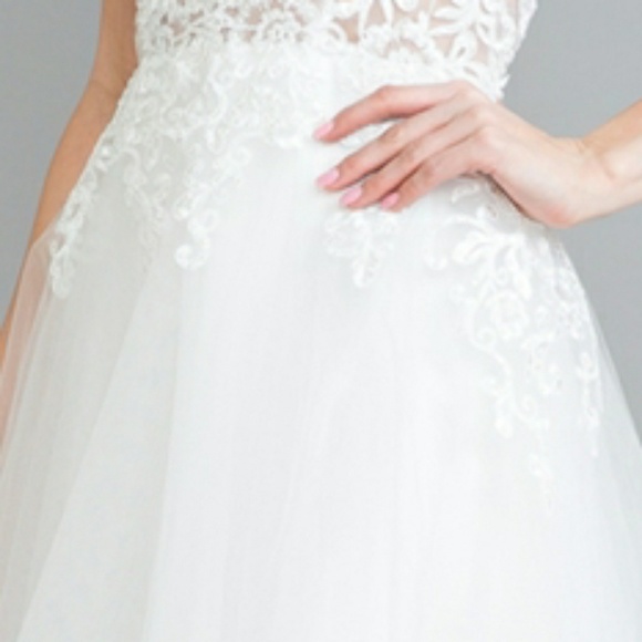 New formal wedding gown evening bridal dress - Picture 4 of 7